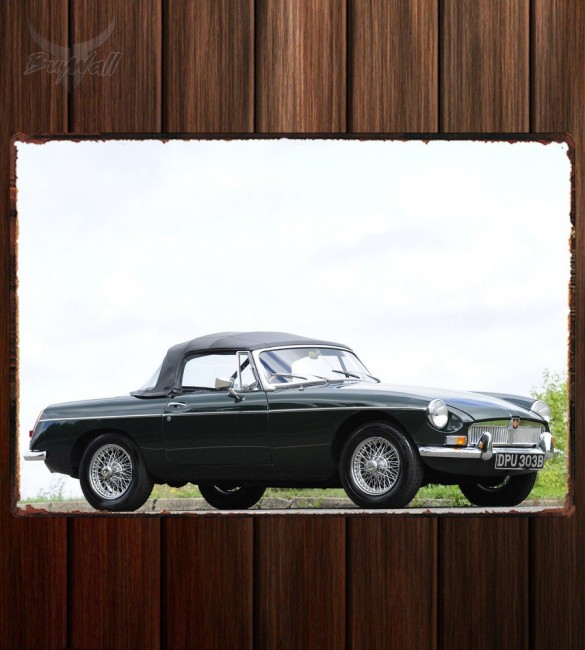 Металлическая табличка MGB Roadster Металлическая табличка MGB Roadster